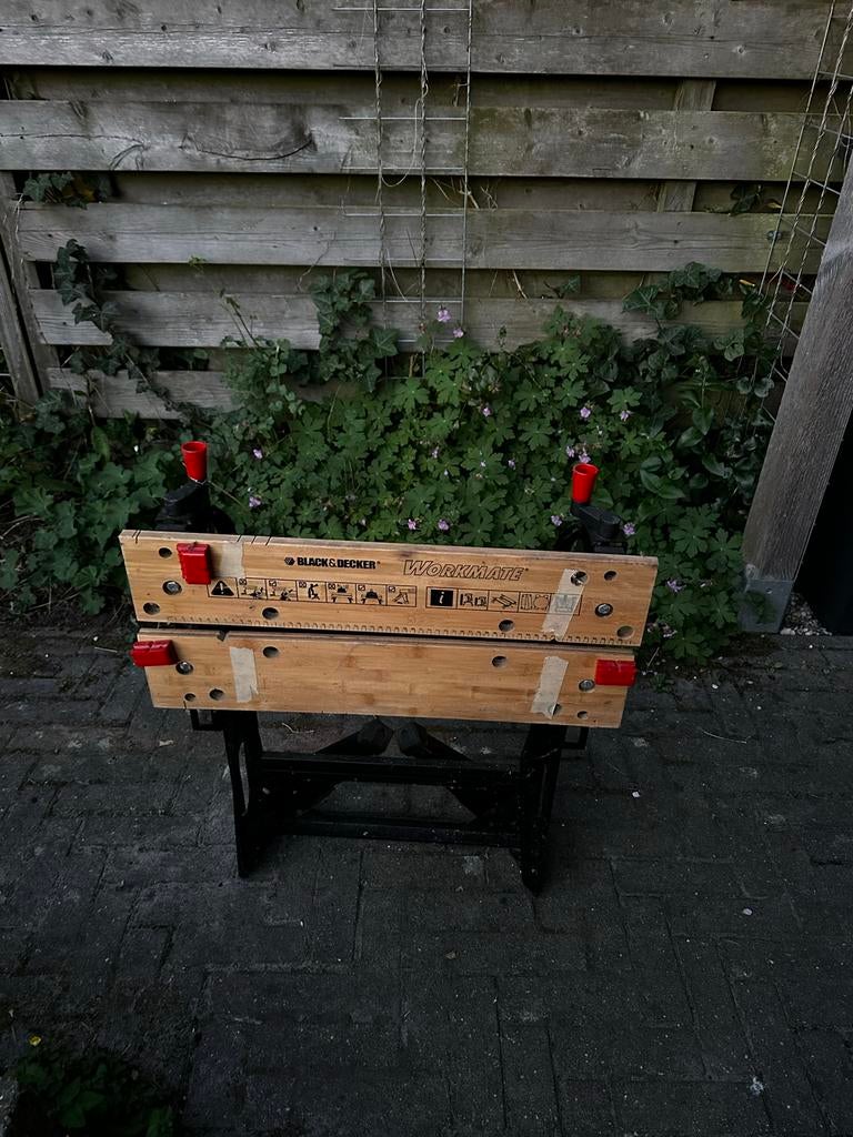 Black & Decker Workmate Werkbank - Gebruikt, Doe-het-zelf en Verbouw, Werkbanken, Ophalen, Gebruikt, 70 tot 120 cm, Bankschroef
