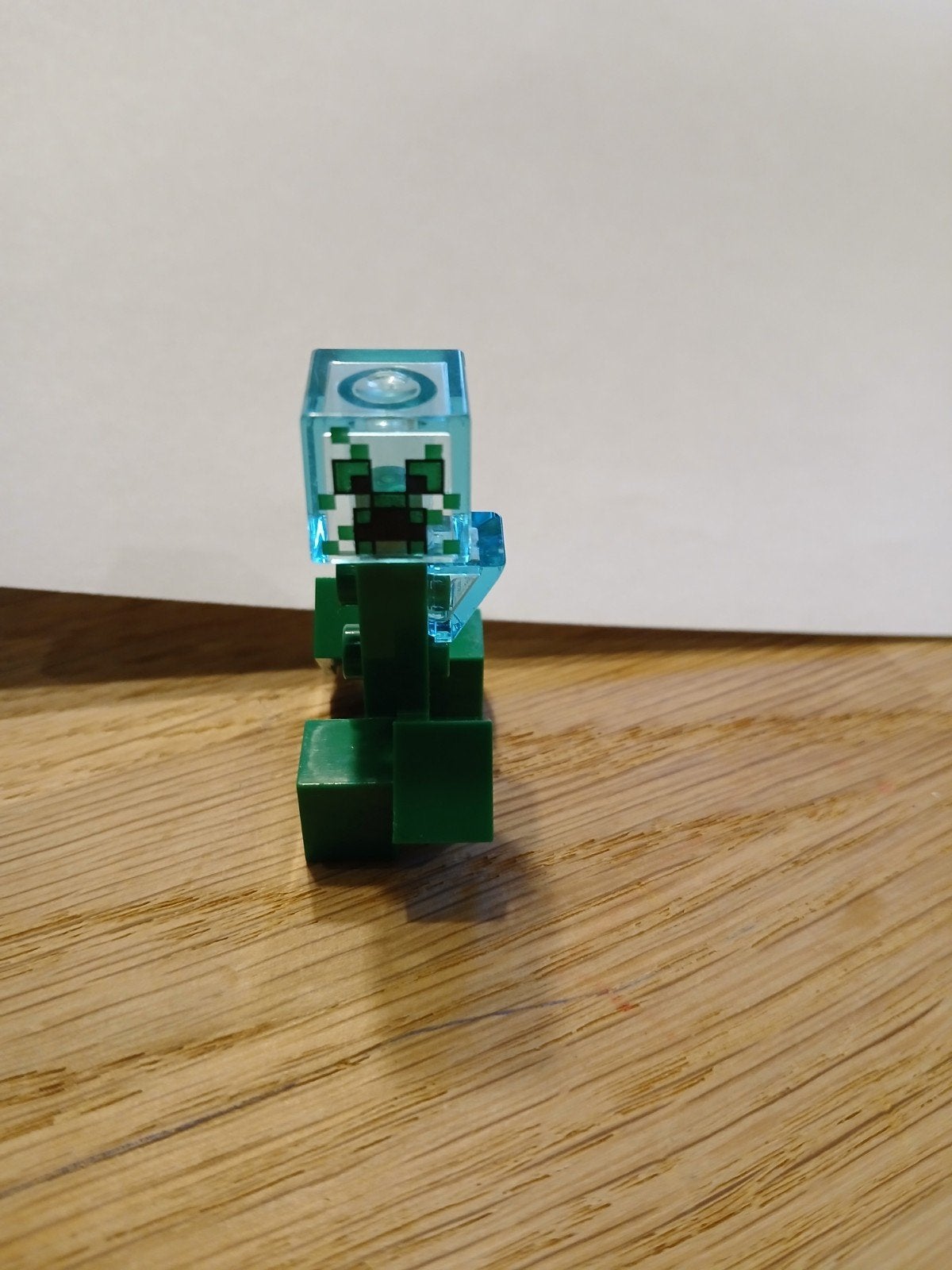 Lego Minecraft Creeper Minifiguur minifigure minifig, Ophalen of Verzenden, Zo goed als nieuw