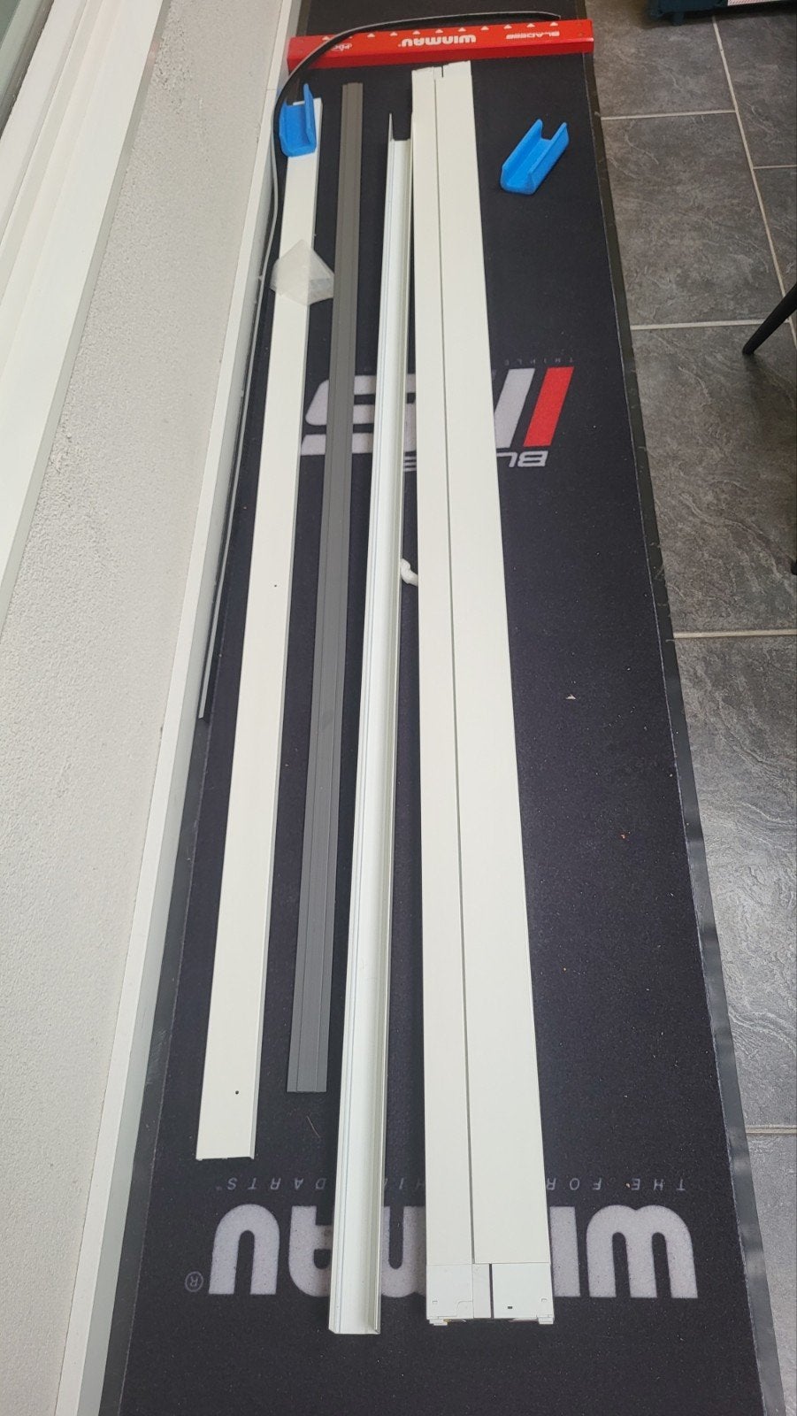 Witte hordeur plissefit 24 XXL 1940 * 2121/2140, Doe-het-zelf en Verbouw, Deuren en Horren, Ophalen, 120 cm of meer, Hordeur, Nieuw