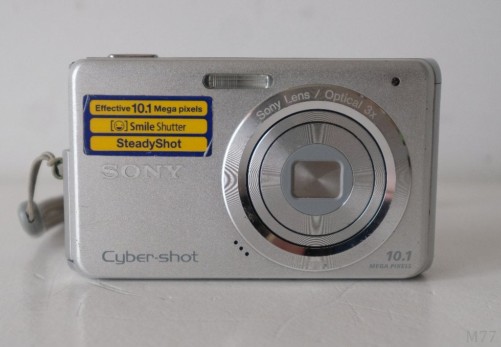 Sony DSC-W180 10,1MP Compact Camera (16GB), Audio, Tv en Foto, Beeldstabilisatie, Gebruikt, Accu, 10 megapixels