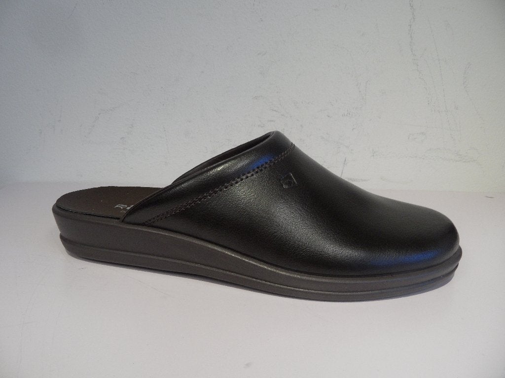 Donkerbruine Rohde slippers maat 43, Slippers, Bruin, Mail@rohde-shoes.com, Nieuw