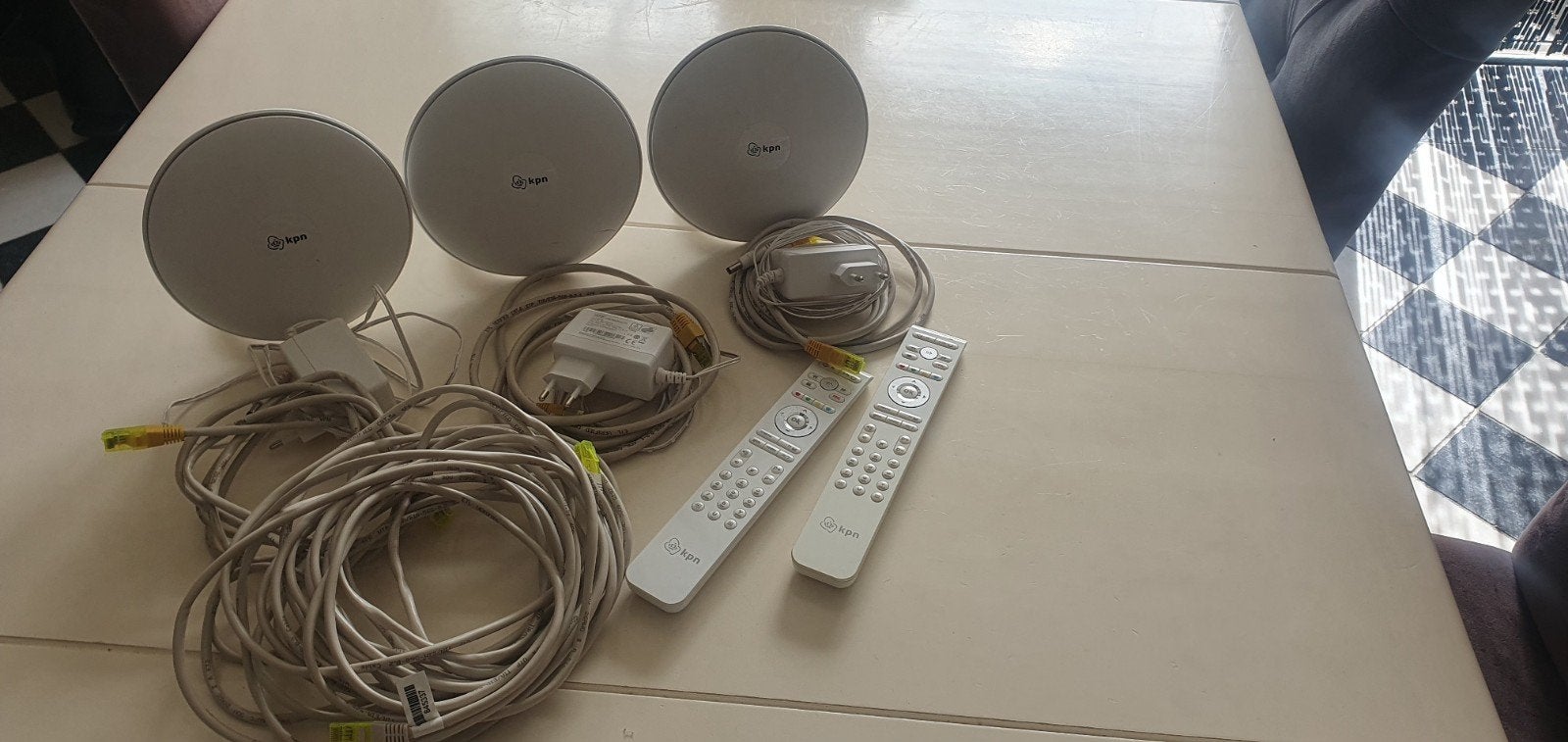 KPN Wifi Versterkers (3x) met toebehoren, Ophalen of Verzenden, Gebruikt, KPN