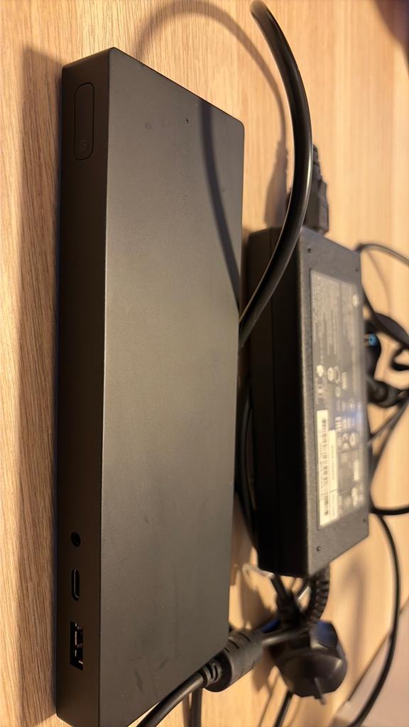 HP USB‑C Dock G4 + HP 120 W voeding, Computers en Software, Dockingstations, Ophalen of Verzenden, Gebruikt, Docking station, Laptop