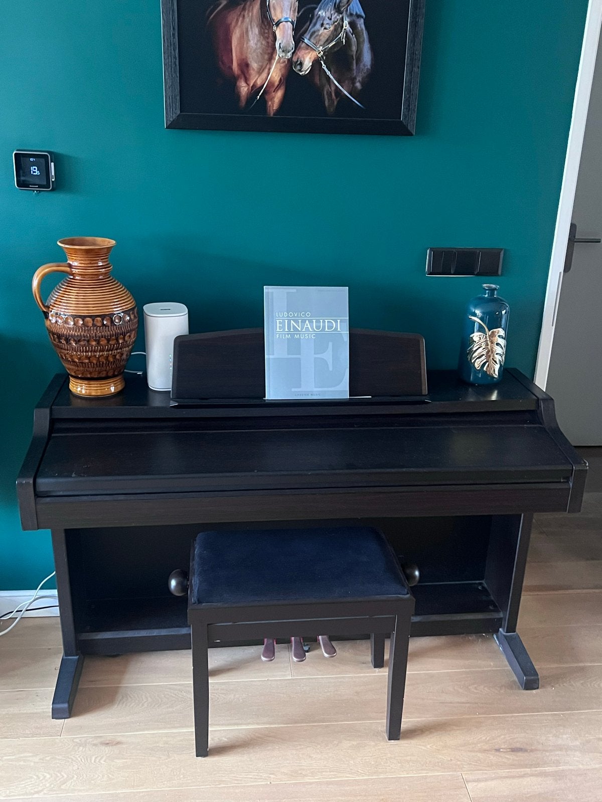 Yamaha Clavinova CLP 840 Digitale Piano, Muziek en Instrumenten, Ophalen, Gebruikt, Bruin, Digitaal