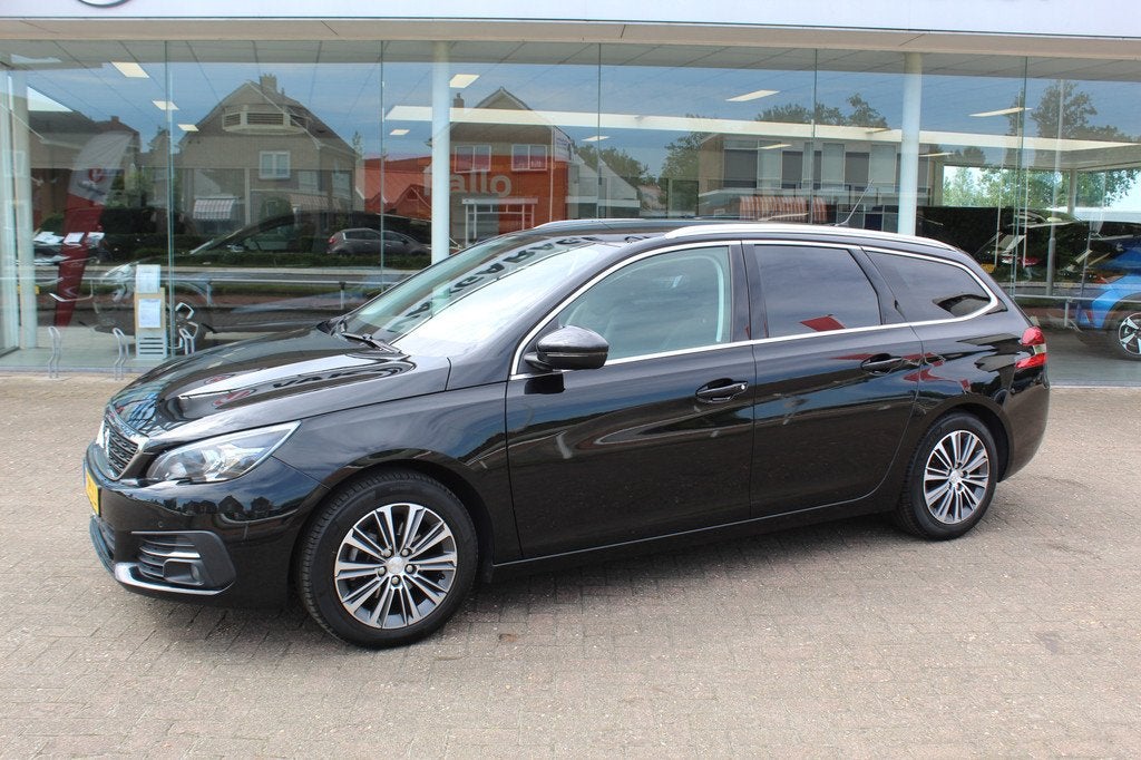 Peugeot 308 SW 1.2 Turbo 131 PK Blue Lease Allure Erg nette, Auto's, Voorwielaandrijving, Stof, Gebruikt, 1199 cc