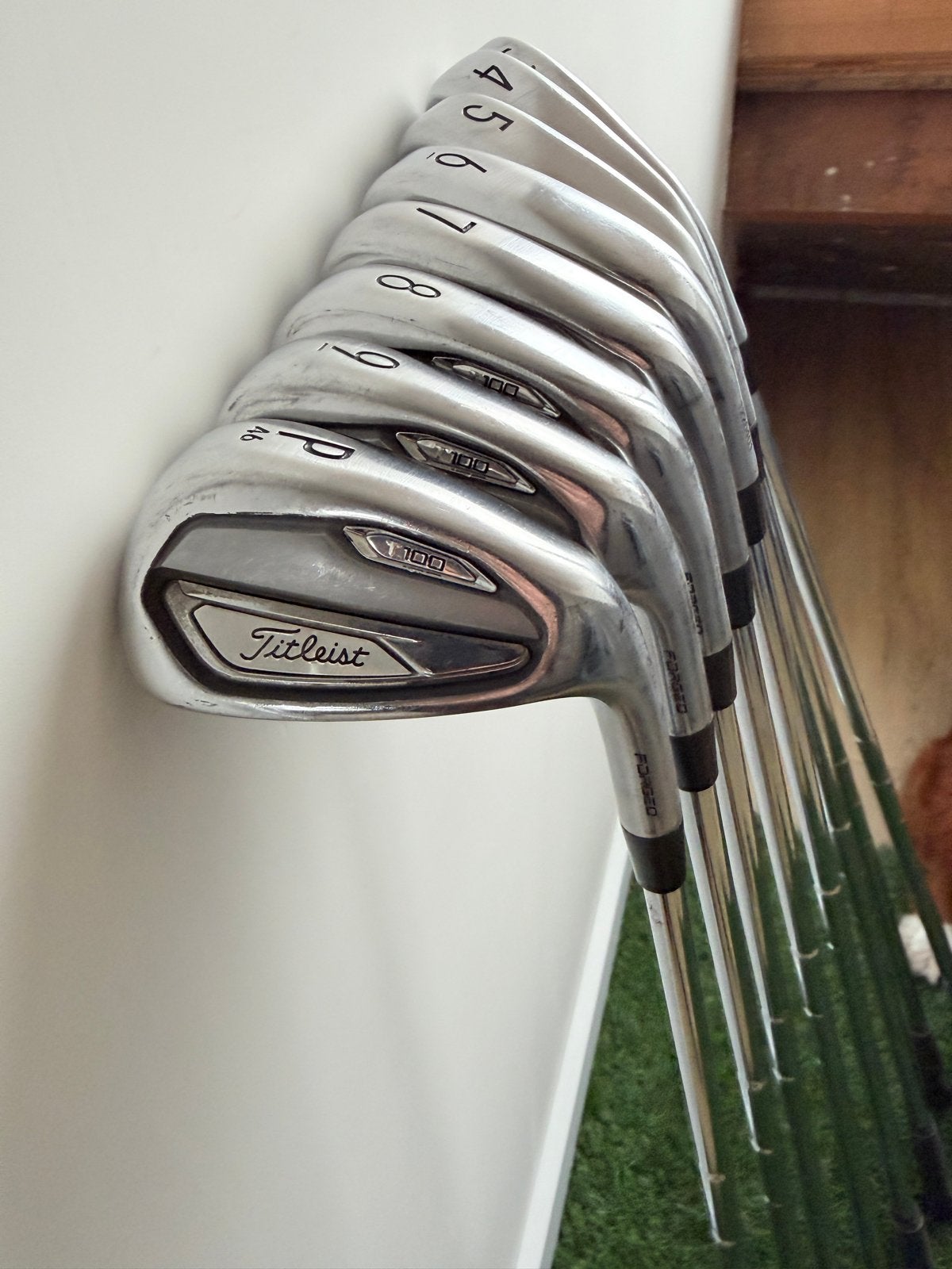 Titleist T100 ijzerset 3-PW Nippon Zelos 8 R-flex, Sport en Fitness, Golf, Ophalen of Verzenden, Gebruikt, Set, Overige merken