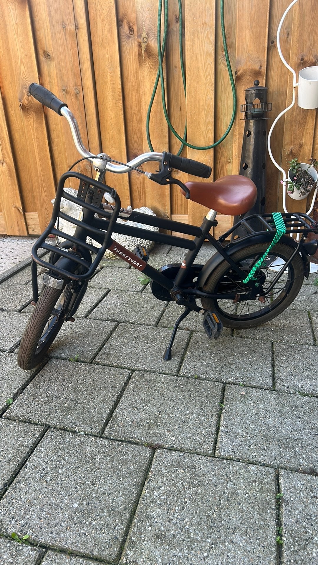 Jongensfiets SuperSuper Cooper 16 inch fietst goed !, Ophalen, Gebruikt, 16 inch
