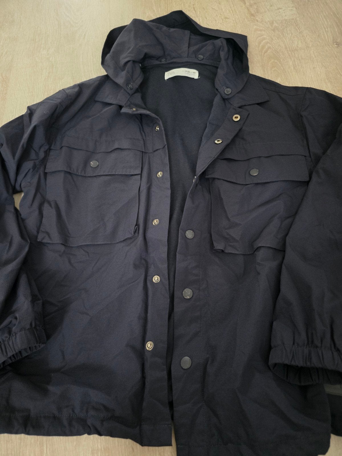 Zara jas met capuchon - maat 140 (9-10 jaar), Ophalen, Zo goed als nieuw, Zara Boys, Jongen