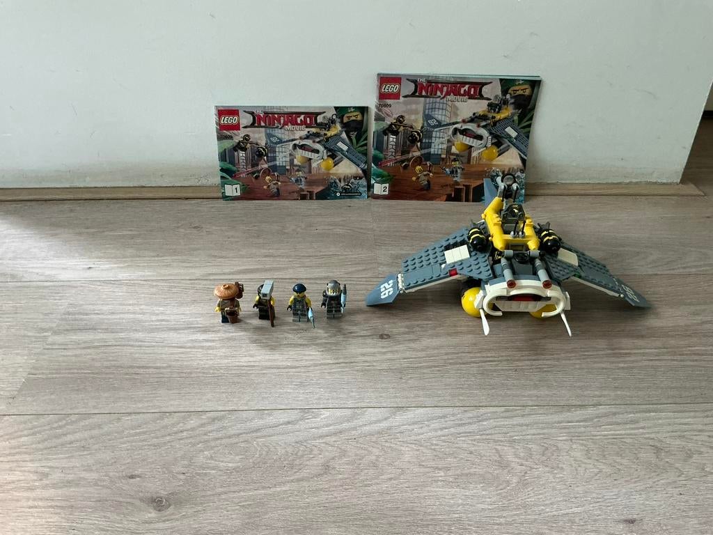 Lego ninjago manta ray bomber 70609, Kinderen en Baby's, Speelgoed | Duplo en Lego, Ophalen of Verzenden, Zo goed als nieuw