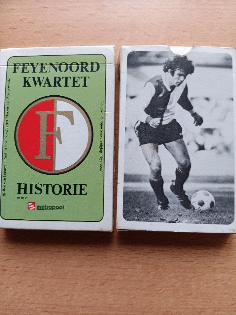Feyenoord  kwartet, Verzamelen, Sportartikelen en Voetbal, Ophalen of Verzenden, Zo goed als nieuw, Feyenoord, Overige typen