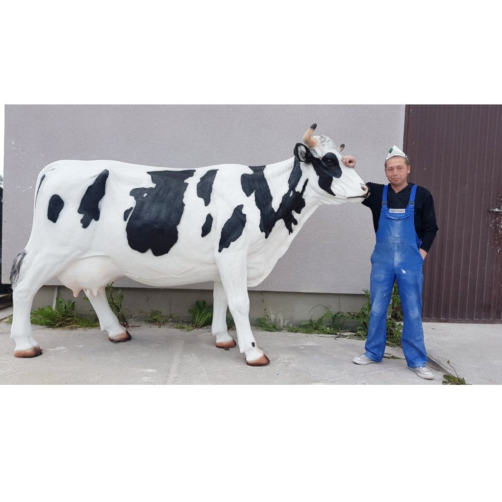 Cow - Koe - Jumbo Lifesize - Polyester, Verzamelen, Ophalen, Nieuw, Overige typen