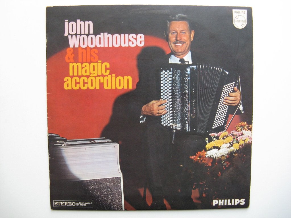 John Woodhouse $ His Magic Accordion, Ophalen of Verzenden, Zo goed als nieuw, 12 inch