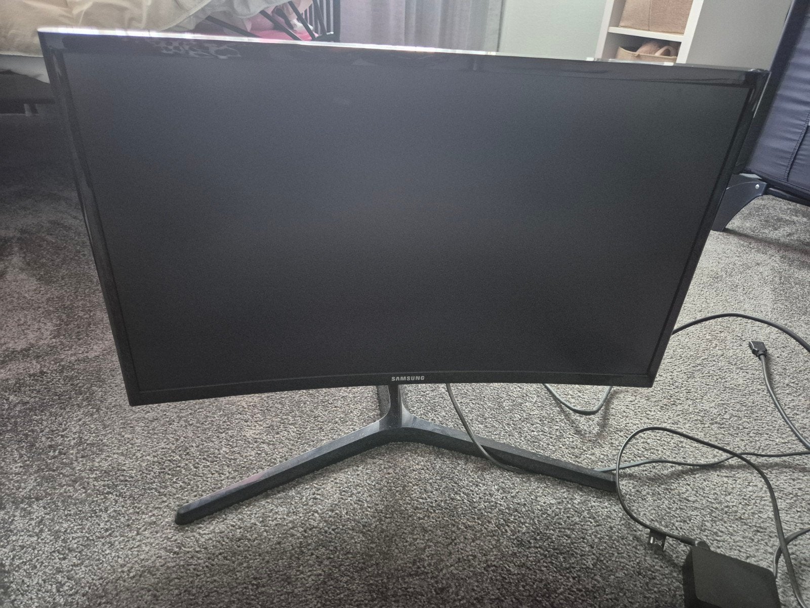 Samsung C24RG50FQU 24 inch Curved Gaming Monitor, HDMI, 101 t/m 150 Hz, Curved, VA