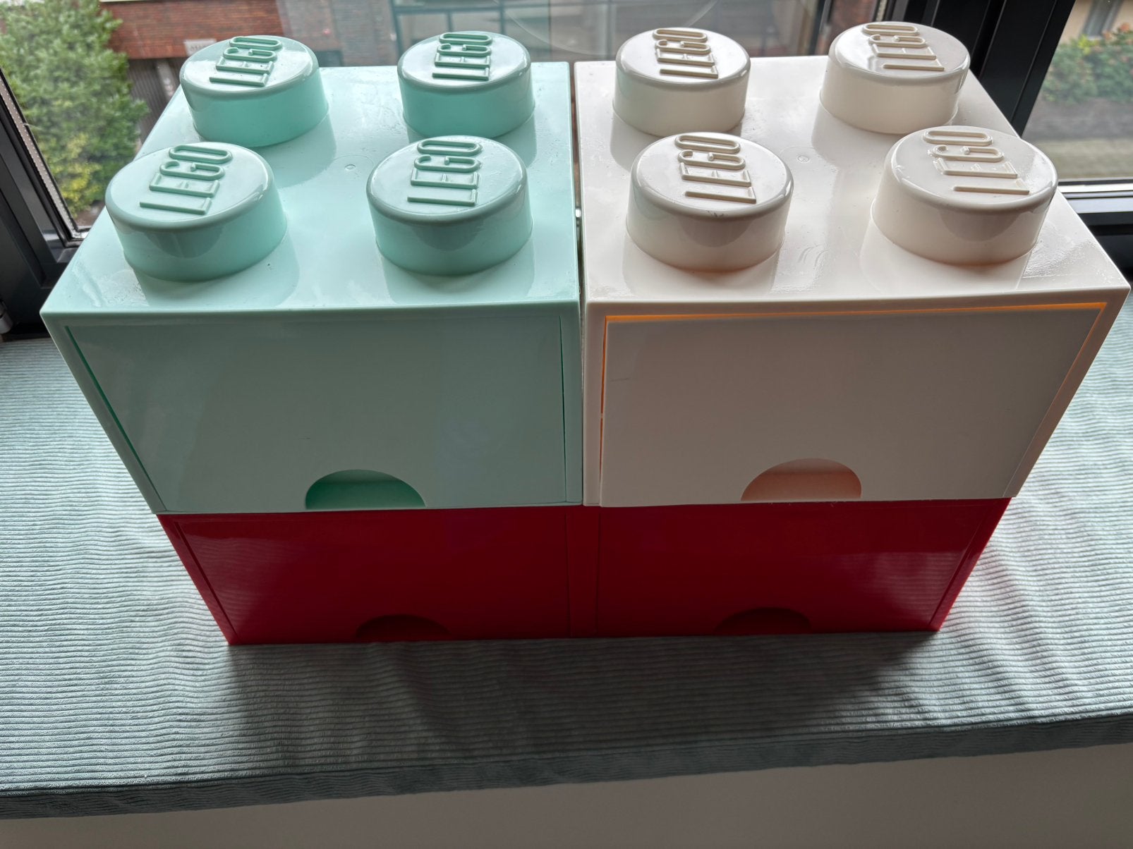 Lego opbergdozen (wordt als 1 geheel verkocht), Ophalen, Gebruikt