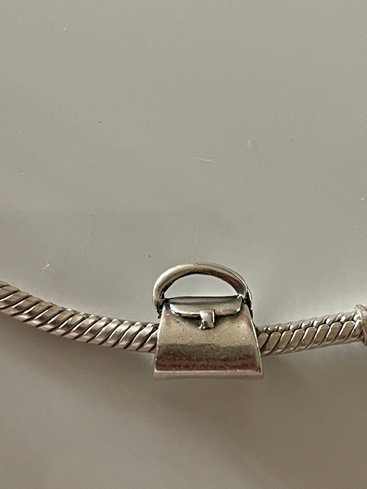 Bedel tasje, Ophalen of Verzenden, Zo goed als nieuw, Zilver, Pandora