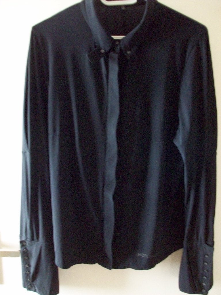 mc planet blouse, maat 38, zwart, travelstof, Kleding | Dames, Maat 38/40 (M), Zwart, Ophalen of Verzenden, Mc planet