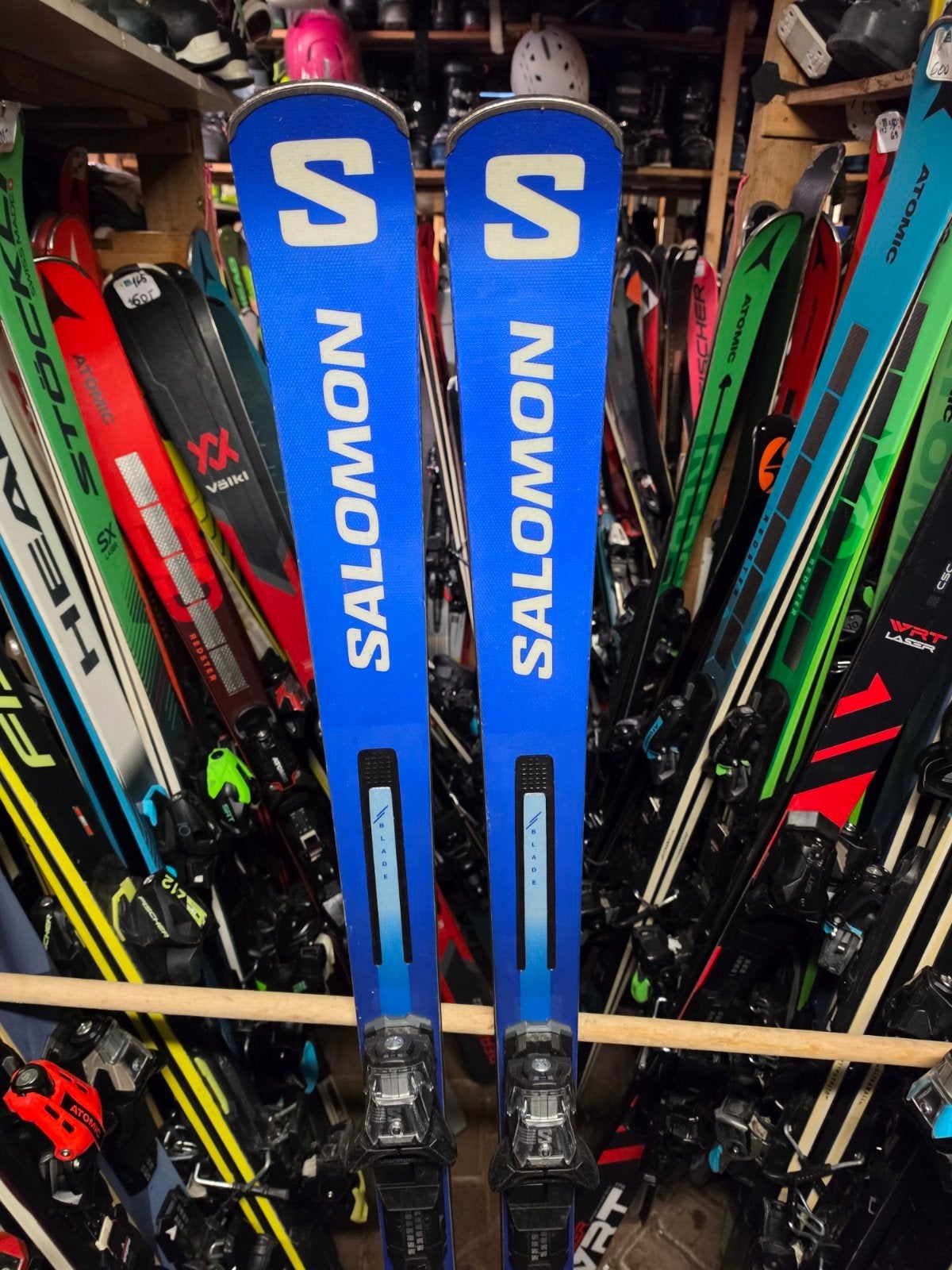 170cm SALOMON S RACE GS 10 GEVORDERD SKIS, 160 tot 180 cm, Zo goed als nieuw, Carve, Skiën