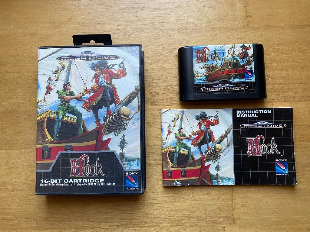 hook sega mega drive, 1 speler, Racen en Vliegen, Ophalen of Verzenden, Zo goed als nieuw