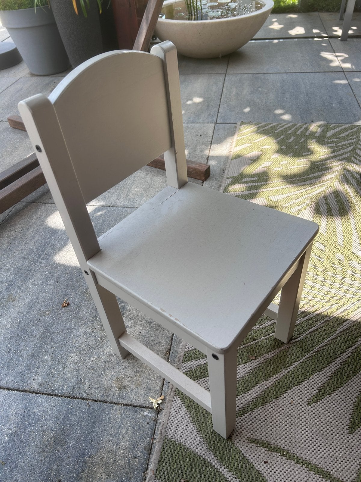 Ikea Sundvik kinderstoel grijs, Ophalen, Gebruikt, Stoel(en)