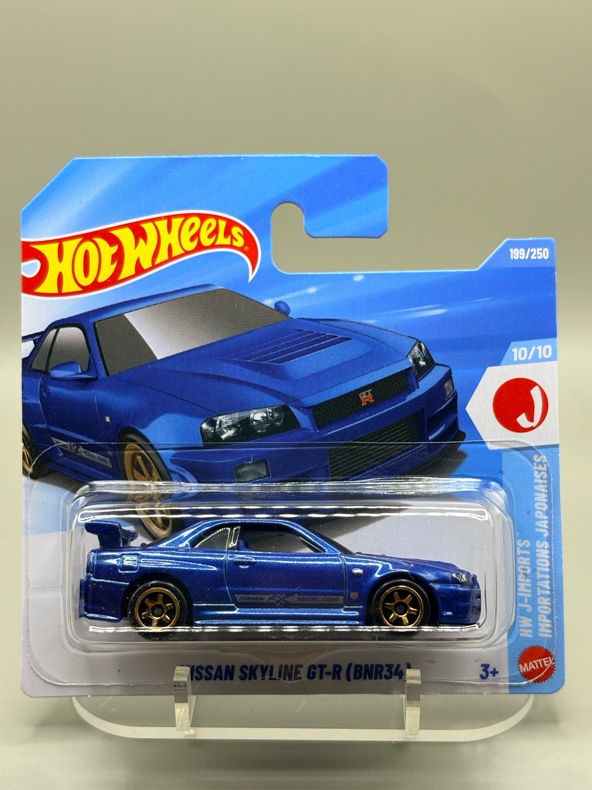 Hot Wheels Nissan Skyline GT-R (BNR34) 2026, Hobby en Vrije tijd, Auto, Nieuw, Ophalen of Verzenden, Mattel