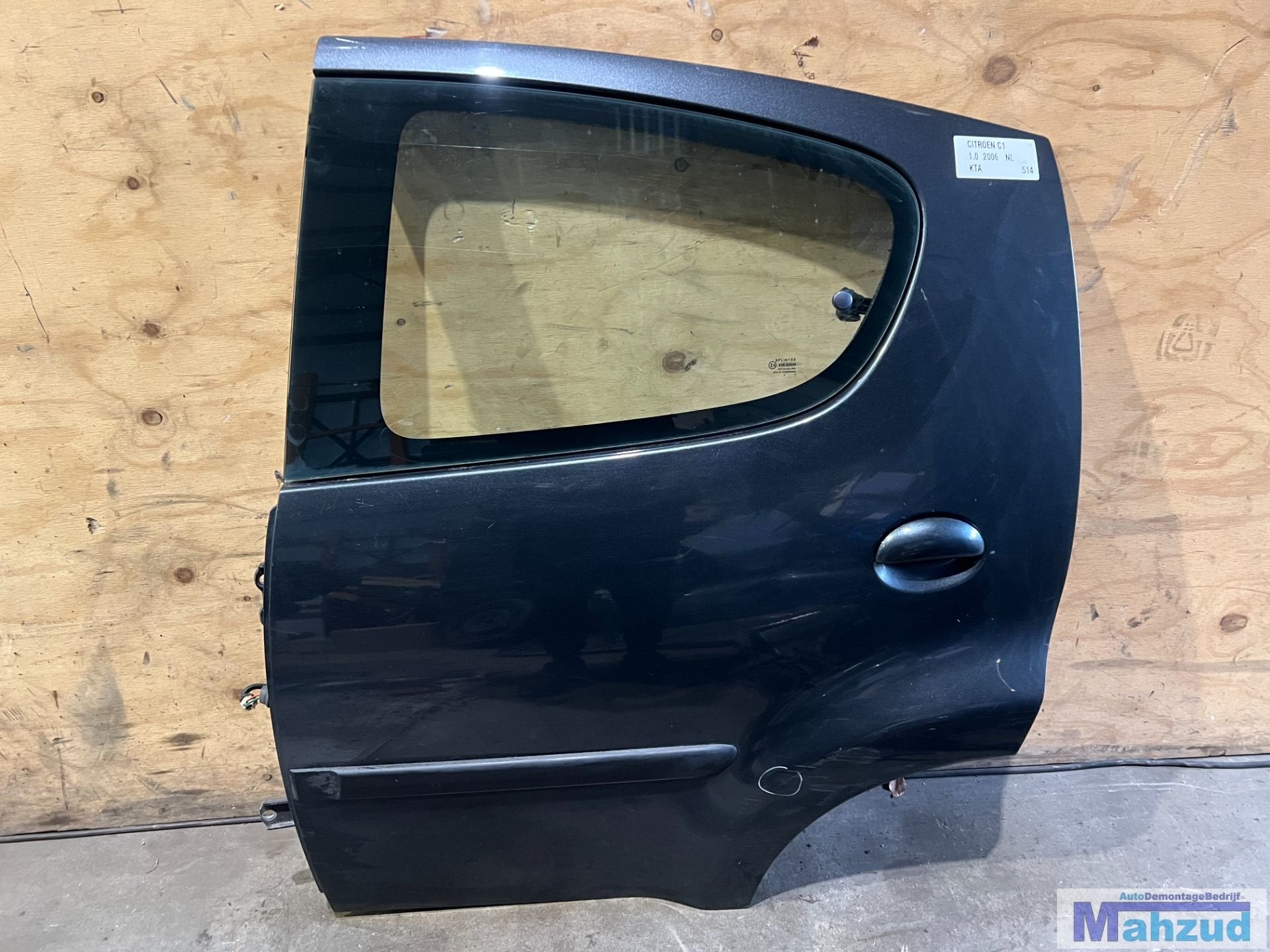 CITROEN C1 GRIJS KTA Links achter deur 2005-2014, Gebruikt, Citroën, Ophalen of Verzenden, Taurusavenue 1
2132 LS  Hoofddorp, NL
