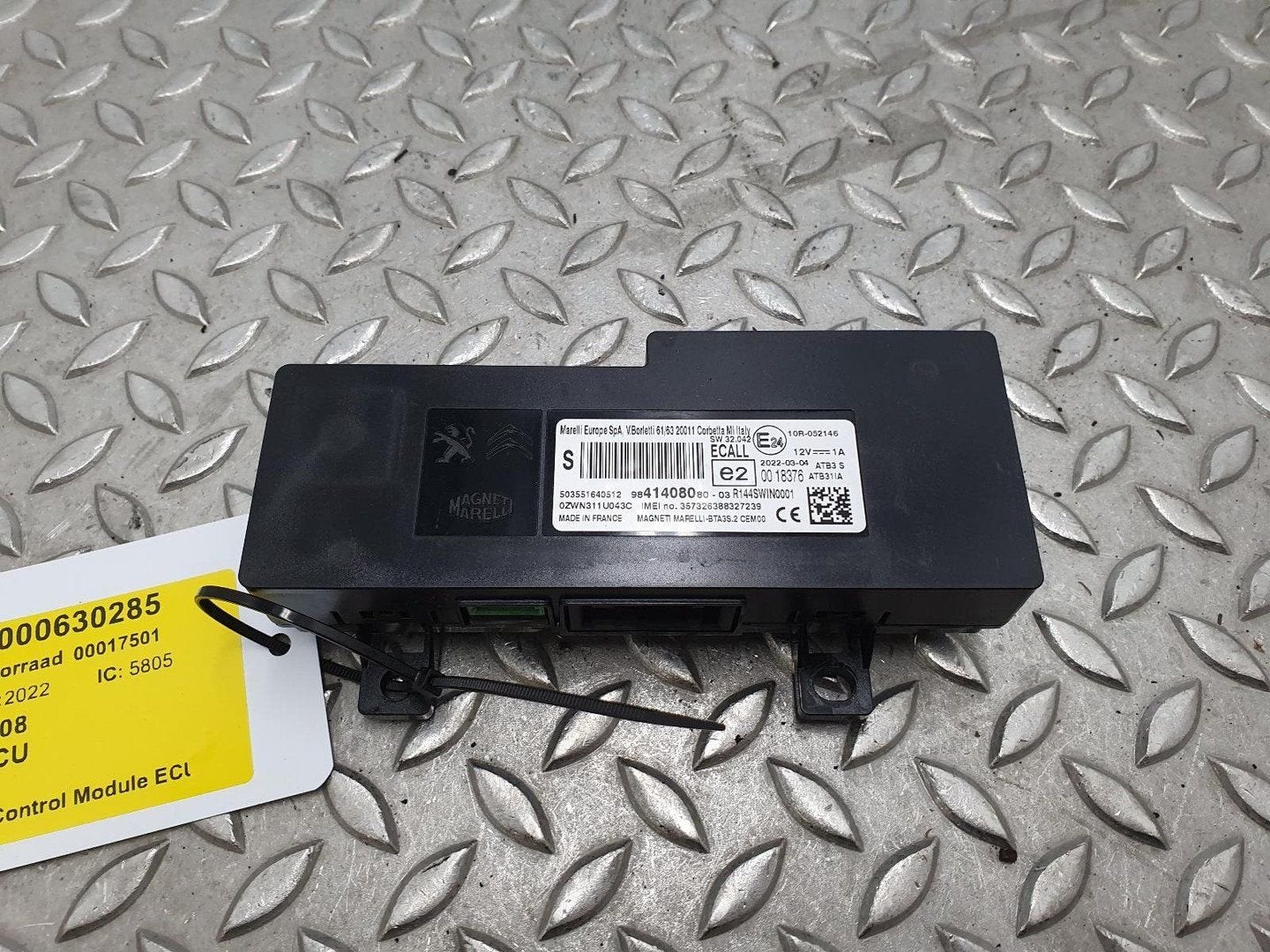 PEUGEOT 3008 MC GT PR COMPUTER ECU 2022, Ophalen of Verzenden, Gebruikt, Stiba lid