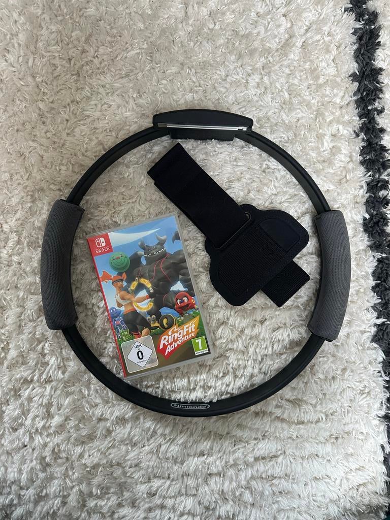Ring Fit Adventure - Nintendo Switch (Compleet), 1 speler, Eén computer, Ophalen of Verzenden, Zo goed als nieuw