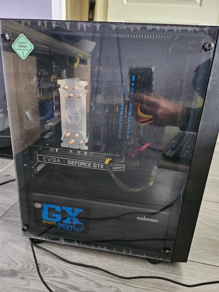 Game pc i5 8400 16gb ddr4 500gb ssd gtx 1660 super, Computers en Software, Desktop Pc's, Ophalen