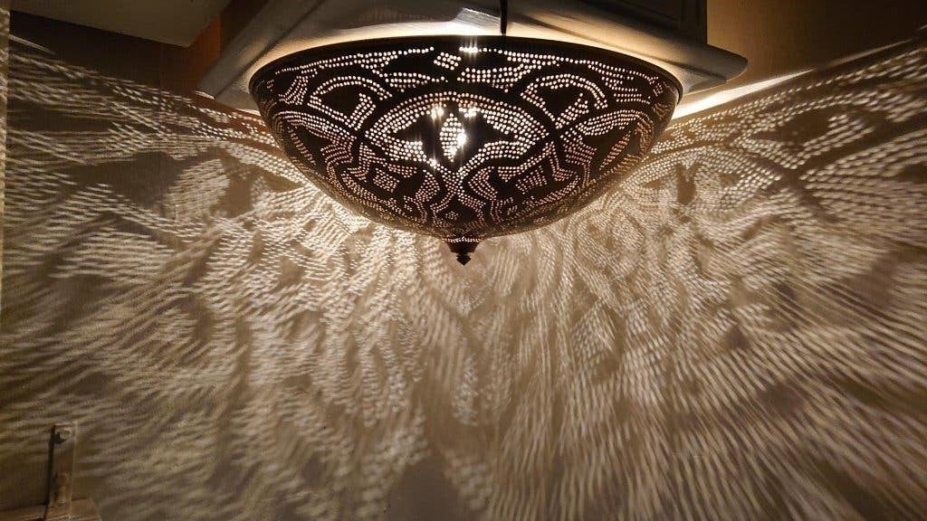 Diverse filligrain gaatjeslamp hanglamp plafondlamp, Huis en Inrichting, Lampen | Hanglampen, Ophalen of Verzenden, Nieuw, Glas