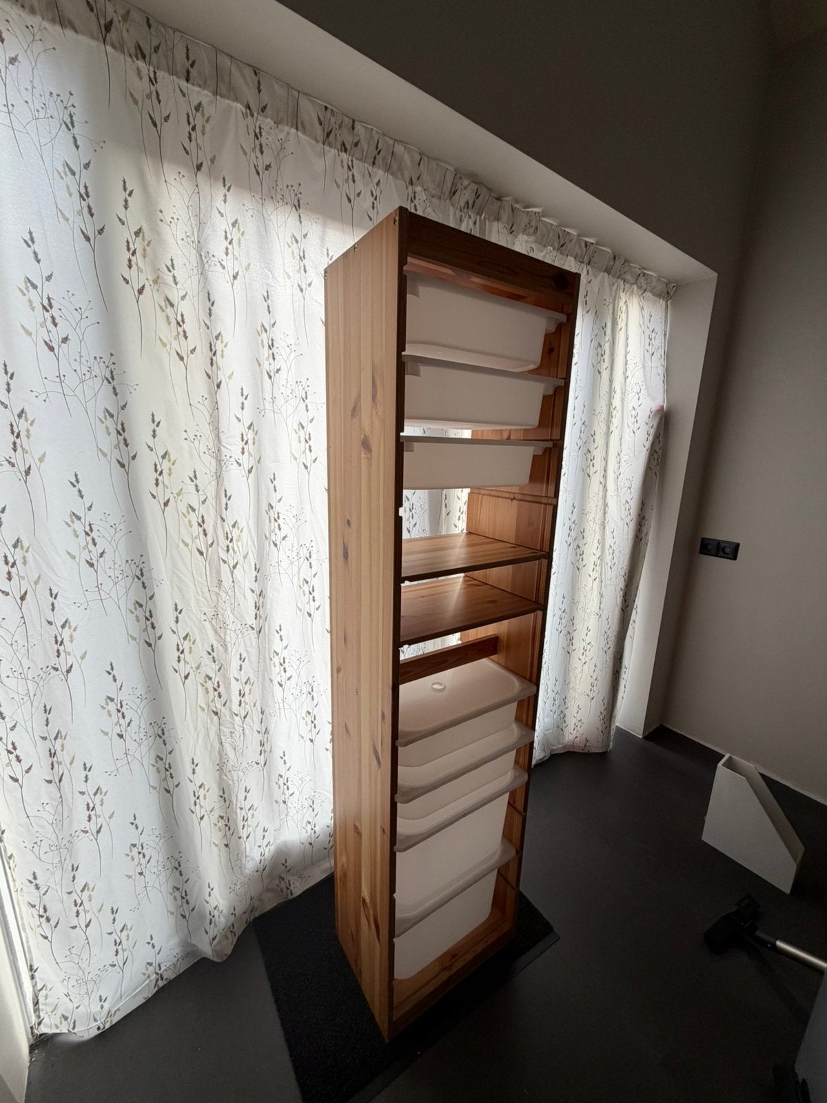IKEA Trofast grenen opbergkast met bakken, Ophalen, Minder dan 50 cm, Gebruikt, 5 laden of meer
