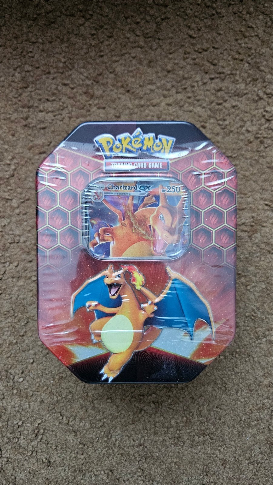 Hidden Fates Charizard Tin, Hobby en Vrije tijd, Verzamelkaartspellen | Pokémon, Nieuw, Ophalen