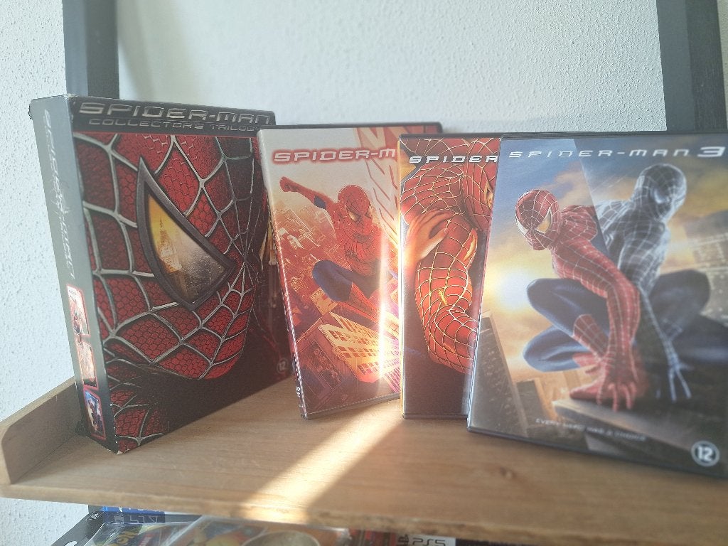 Spiderman collectors trilogy boxset met 3 films, Alle leeftijden, Ophalen of Verzenden, Zo goed als nieuw