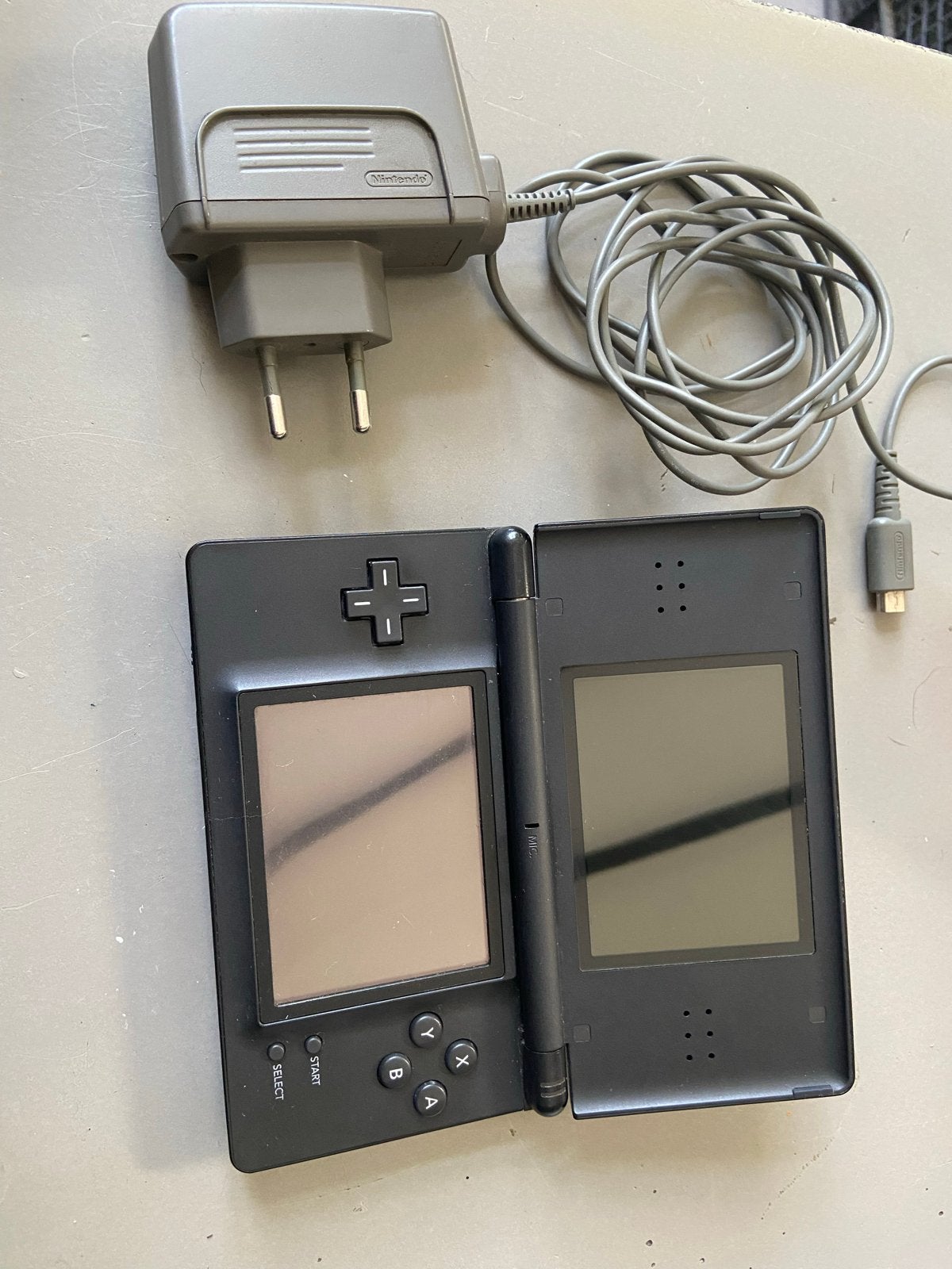 Nintendo DS Lite Zwart met Mario Kart DS, Zwart, Ophalen of Verzenden, DS Lite, Gebruikt