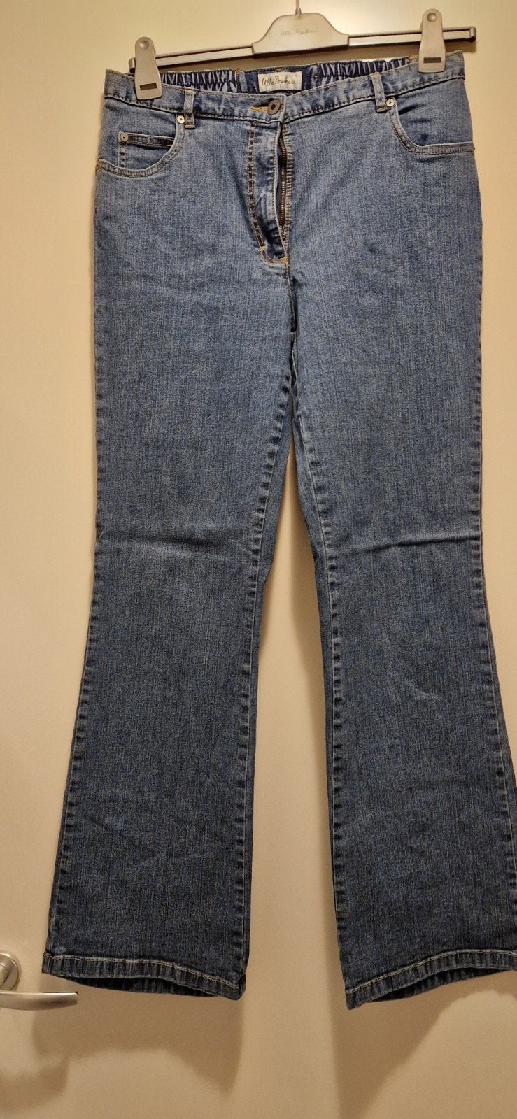 Jeans maat 42 Ulla Popken, Kleding | Dames, Spijkerbroeken en Jeans, Blauw, Ulla Popken, Ophalen of Verzenden, Zo goed als nieuw
