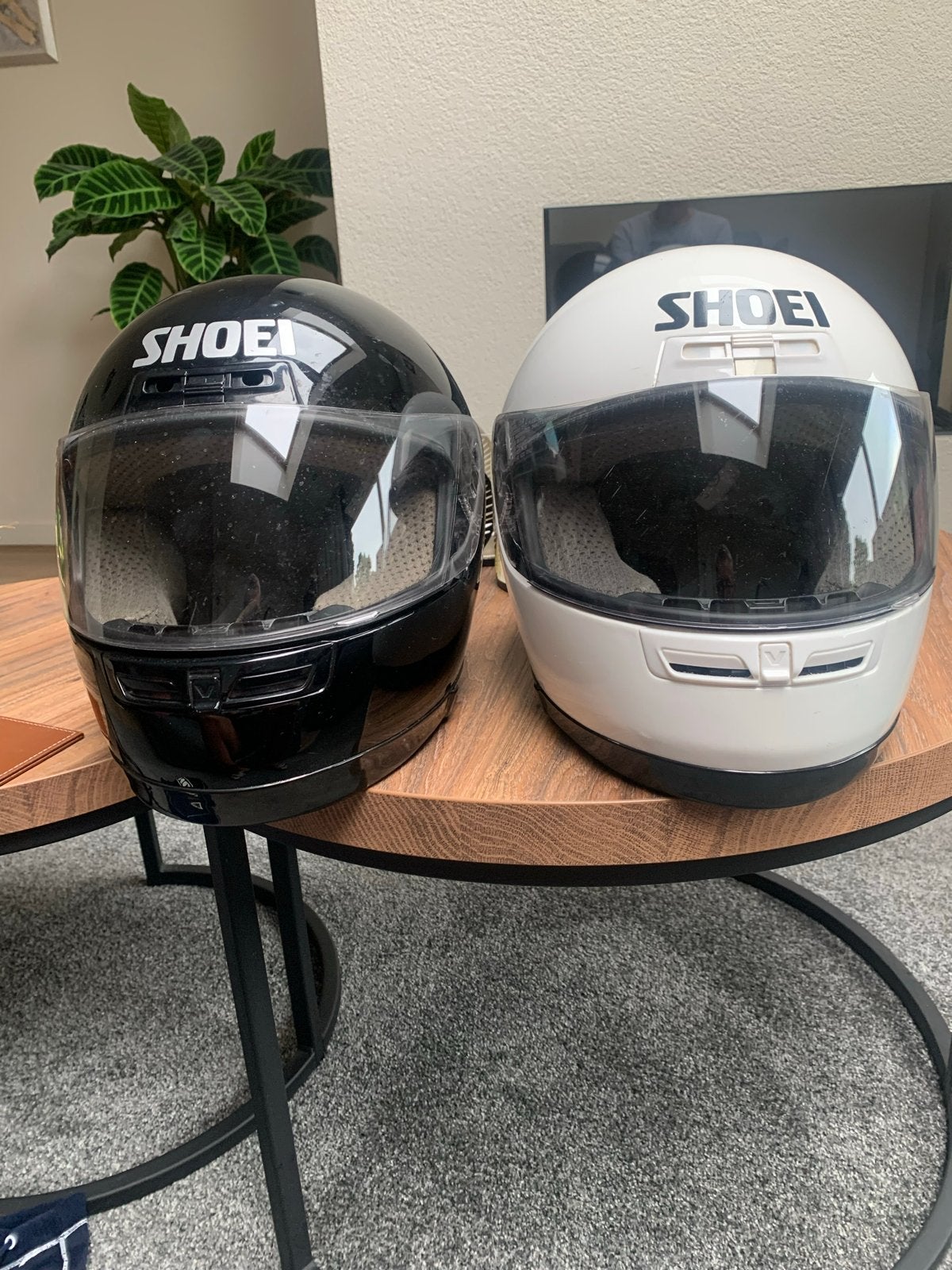 Shoei Integraalhelm (zwart en wit) - Maat XS, XS, Kinderen, Ophalen of Verzenden, Integraalhelm