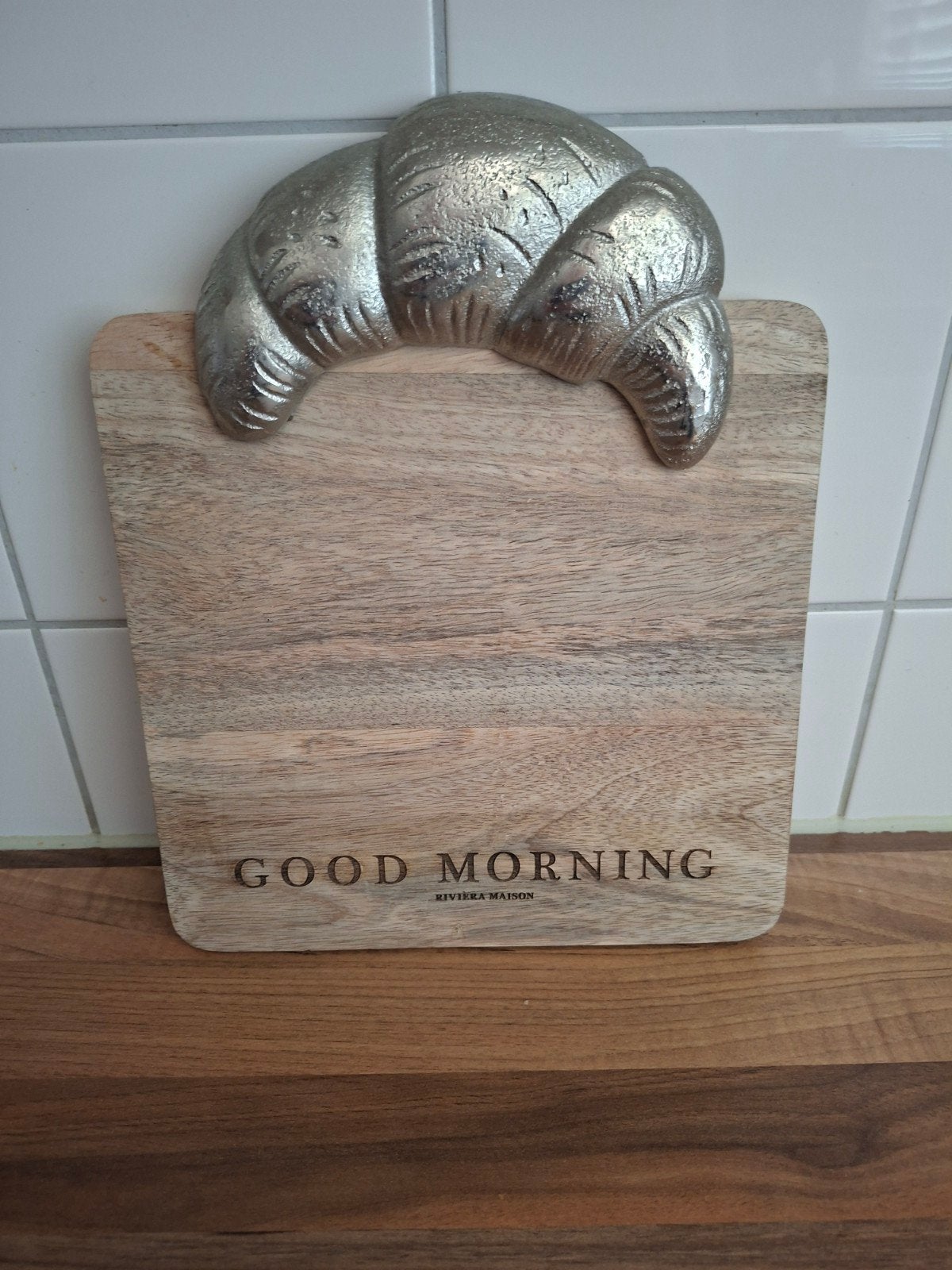 Riviera maison broodplank croissant, Ophalen, Zo goed als nieuw, Rond