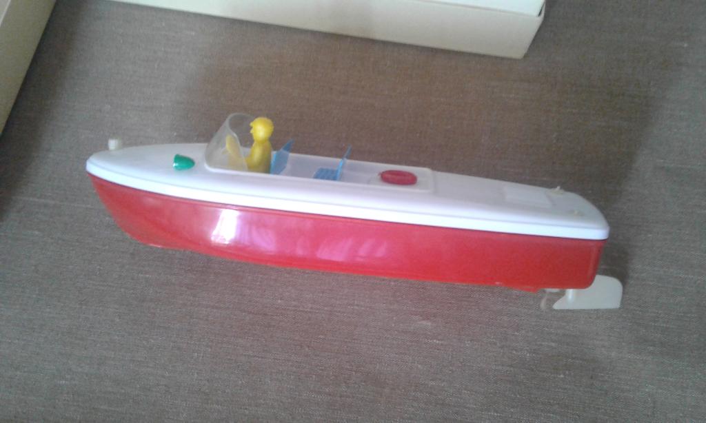 Schaalmodel speedboat Prefo Dresden jaren 60, Ophalen of Verzenden, Gebruikt, Overige merken