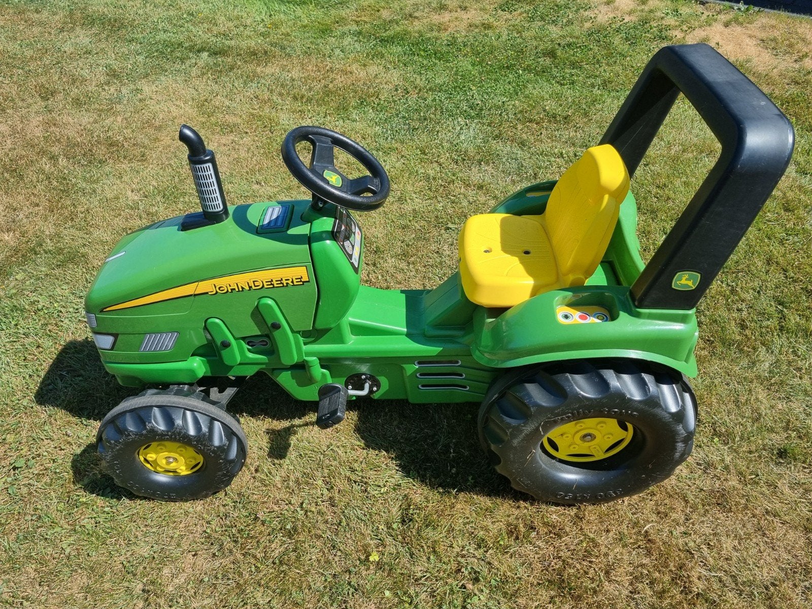 John Deere Traptractor met aanhangerbevestiging, Kinderen en Baby's, Speelgoed | Buiten | Voertuigen en Loopfietsen, Ophalen, Gebruikt
