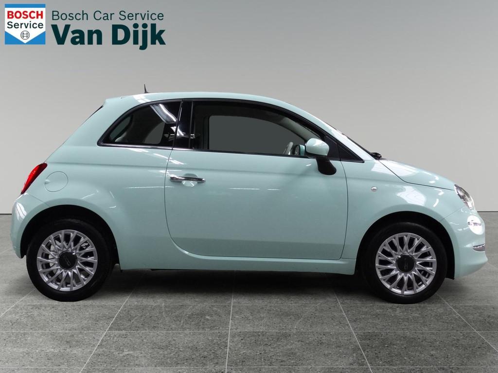 Fiat 500 1.2 Lounge Carplay / Cruise / Sportvelgen, Voorwielaandrijving, 4 cilinders, 4 stoelen, Bedrijf