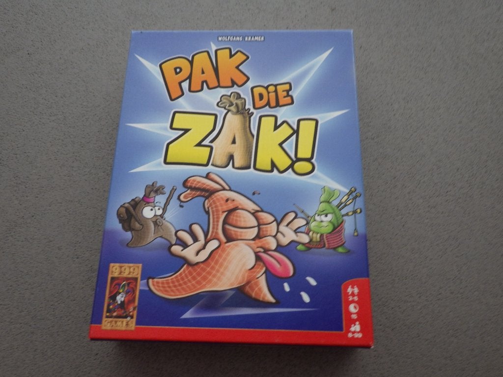 pak de zak 999 GAMES, Ophalen