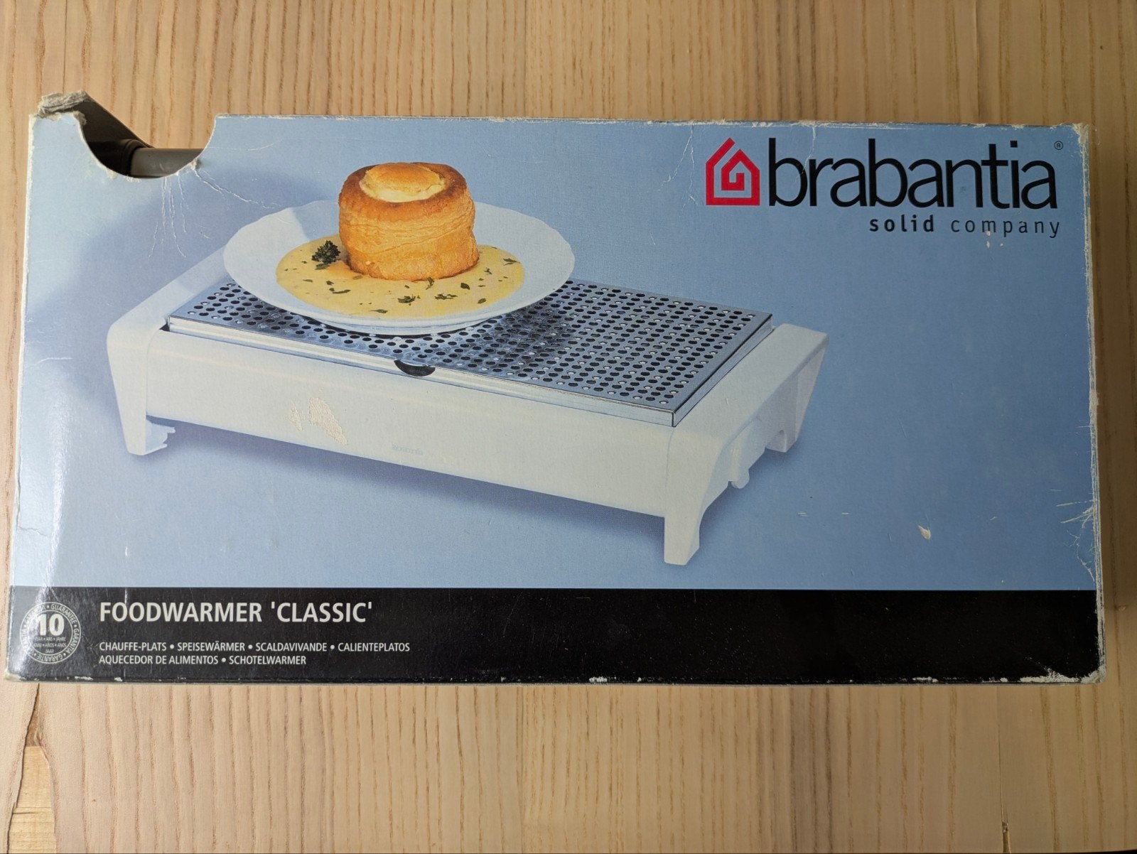 Brabantia foodwarmer / schotelwarmer / voedselverwarmer, Ophalen, Zo goed als nieuw