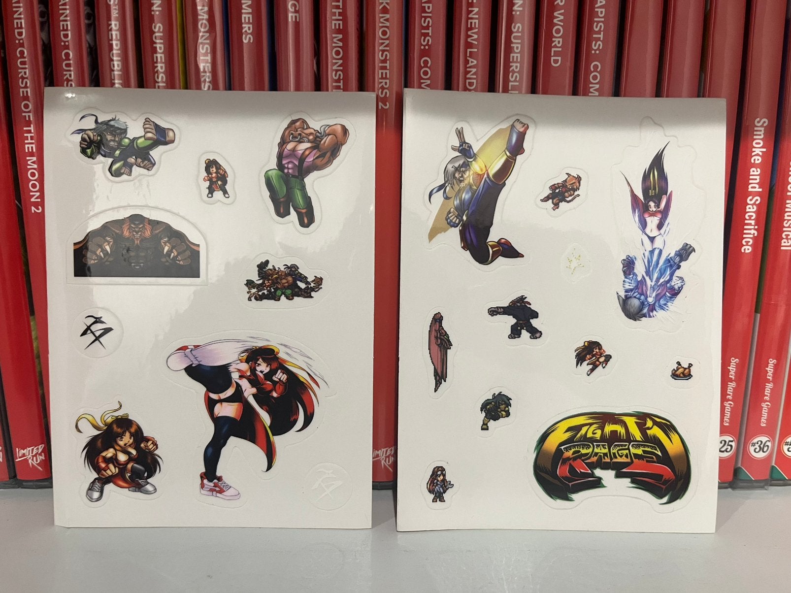 Fight 'N Rage - Stickers (Nintendo Switch) - Limited Run, Ophalen of Verzenden, Nieuw
