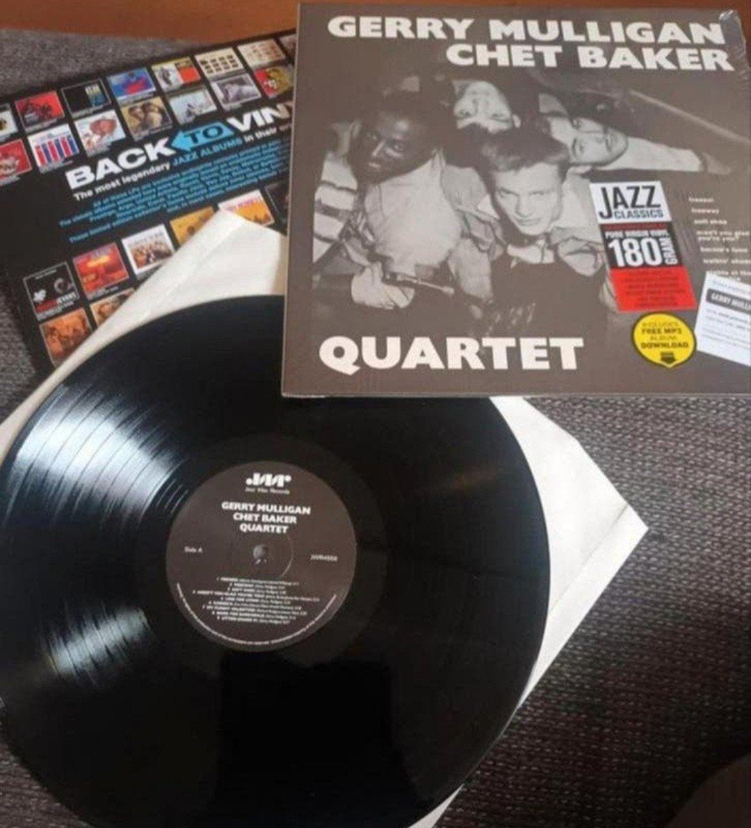 Gerry Mulligan/Chet Baker Quartet/Reissue Remastered, Remastered, Ophalen of Verzenden