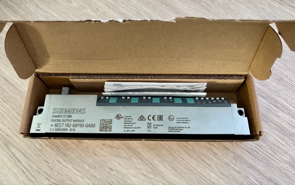 SIEMENS - Simatic - ET 200eco PN - 8DO - 6ES7142-6BF50-0AB0, Www.siemens.com, Www.siemens.com, Ophalen of Verzenden, Nieuw