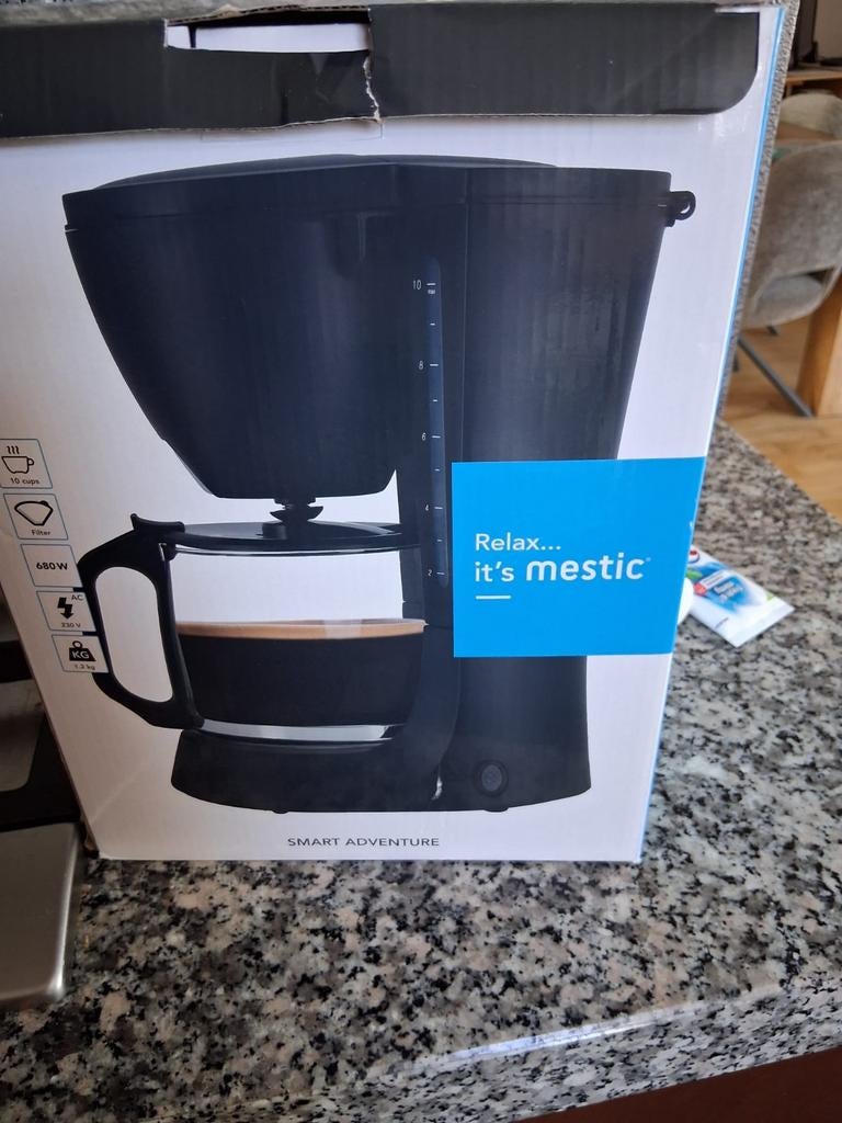 Mestic Koffiezetapparaat 680W - Ideaal voor op de camping, Ophalen