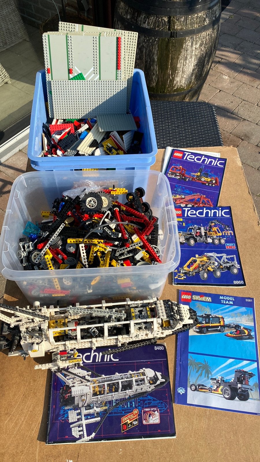 Grote set classic lego en technic oa 8480 8868 5581, Ophalen of Verzenden, Gebruikt