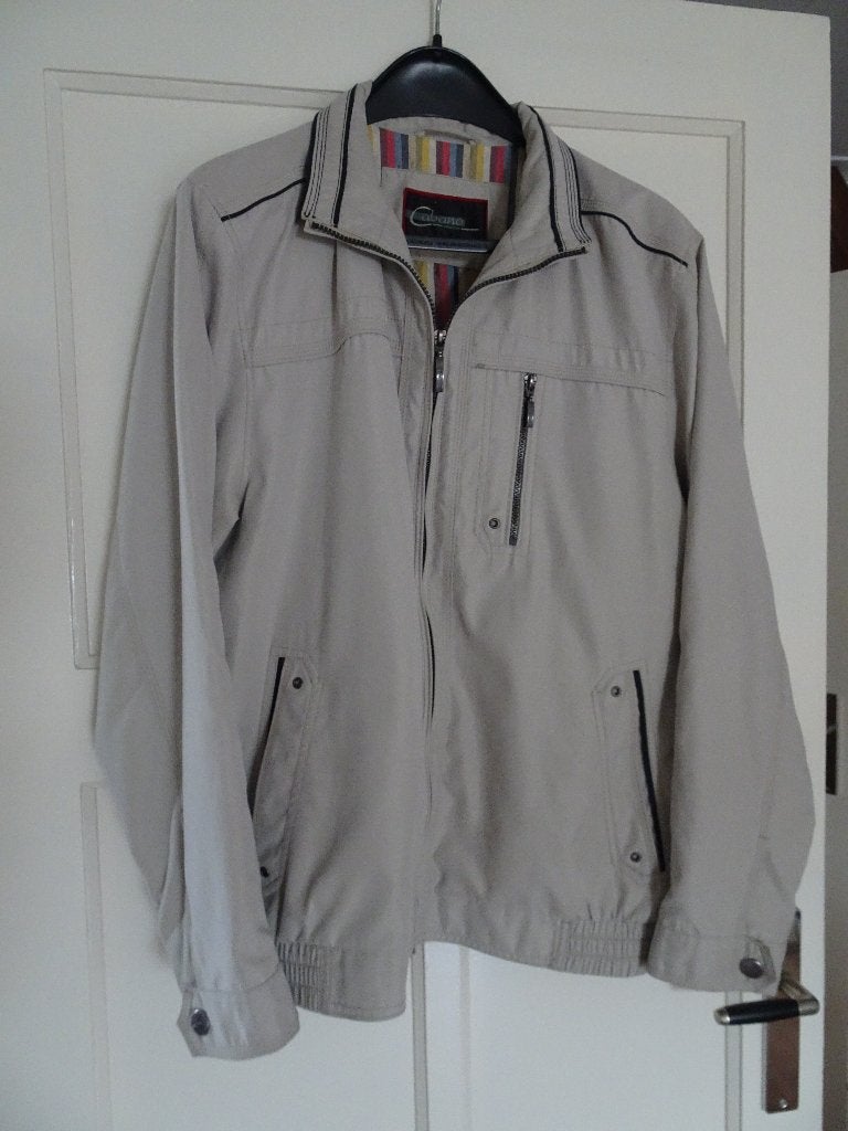 beige Cabano herenzomerjas maat 50/M, Ophalen, Cabano, Maat 48/50 (M), Beige