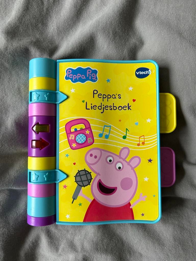VTech Peppa's Liedjesboek - Interactief Muziekboek, Kinderen en Baby's, Speelgoed | Vtech, Ophalen of Verzenden, Gebruikt, 6 maanden tot 2 jaar