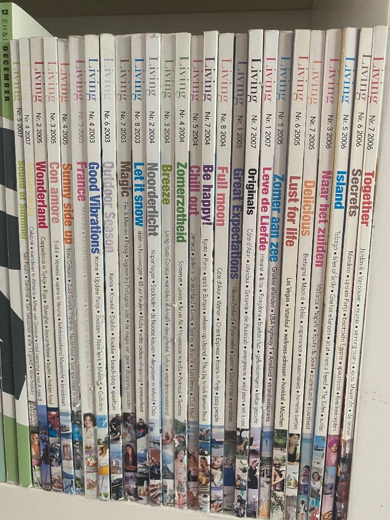 Tijdschriften, Ophalen, Zo goed als nieuw, Damesbladen
