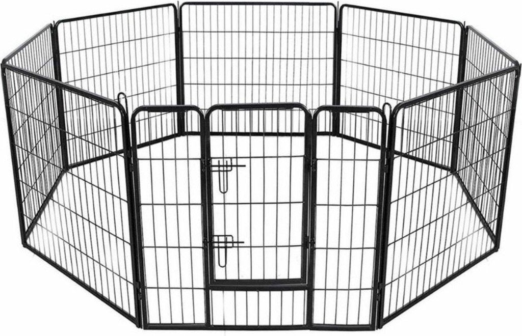 HEAVY DUTCH M640/80H  metalen konijnenren, Dieren en Toebehoren, Knaagdieren en Konijnen | Hokken en Kooien, Ophalen, 110 cm of meer